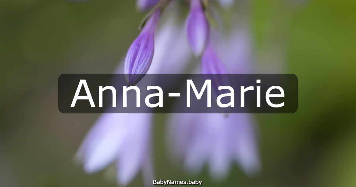 Anna-Marie
