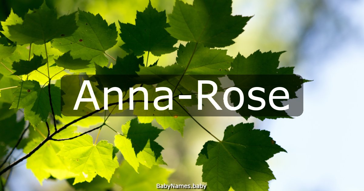 Anna-Rose