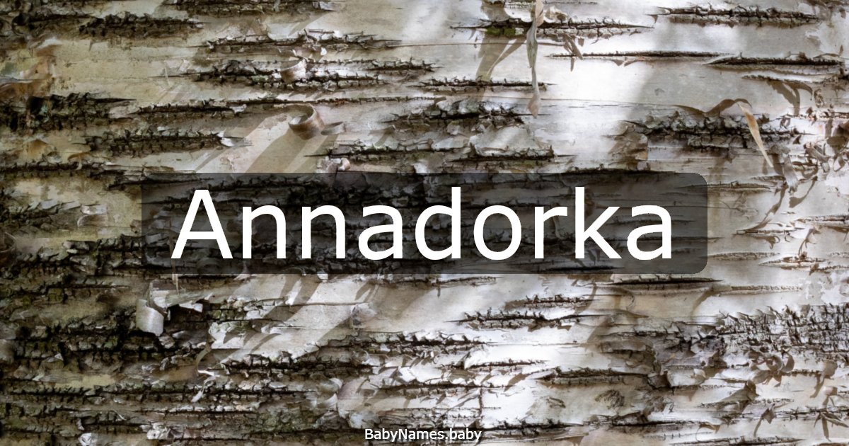 Annadorka