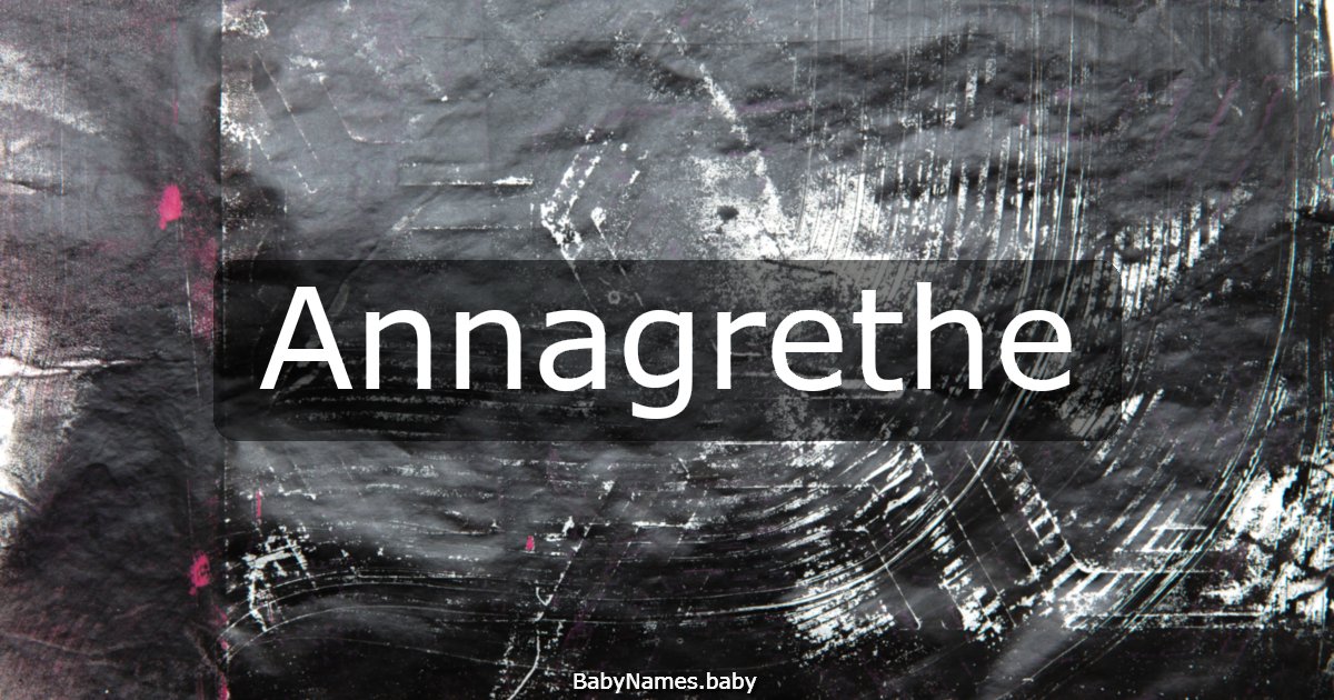 Annagrethe