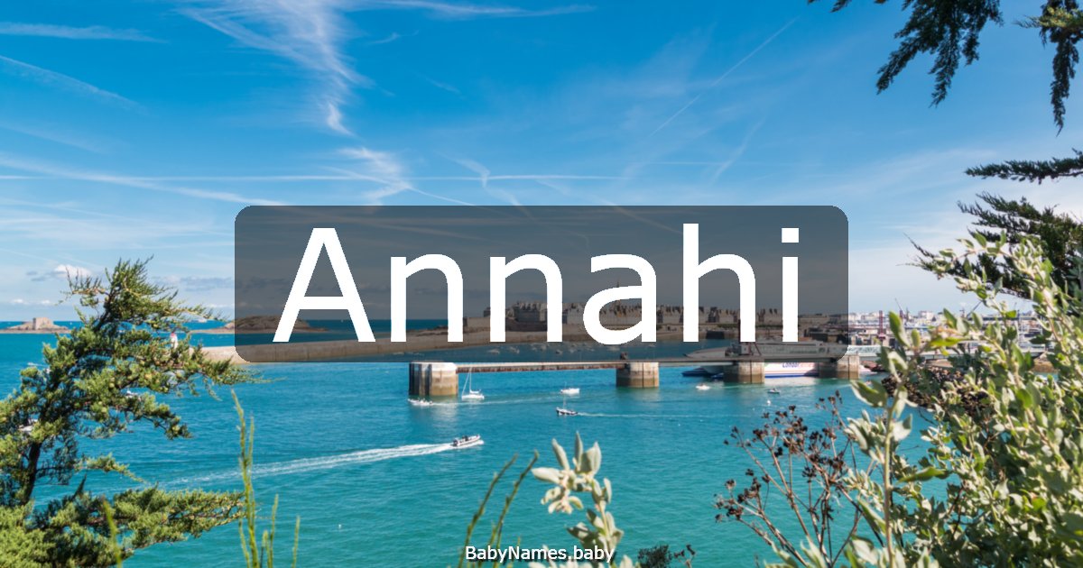 Annahi