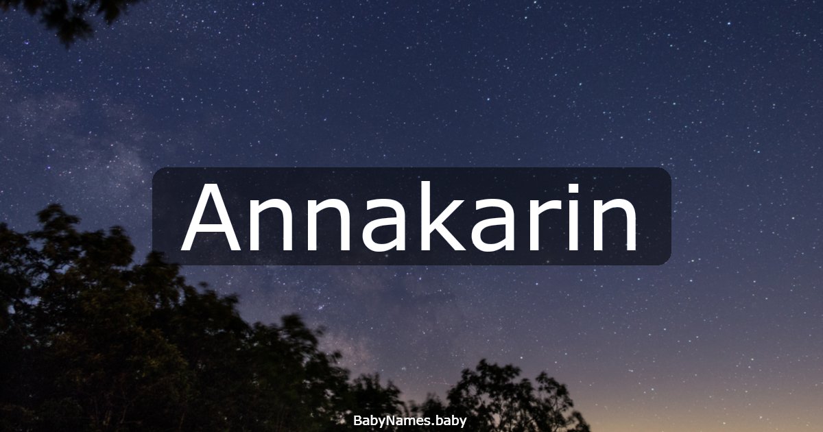 Annakarin