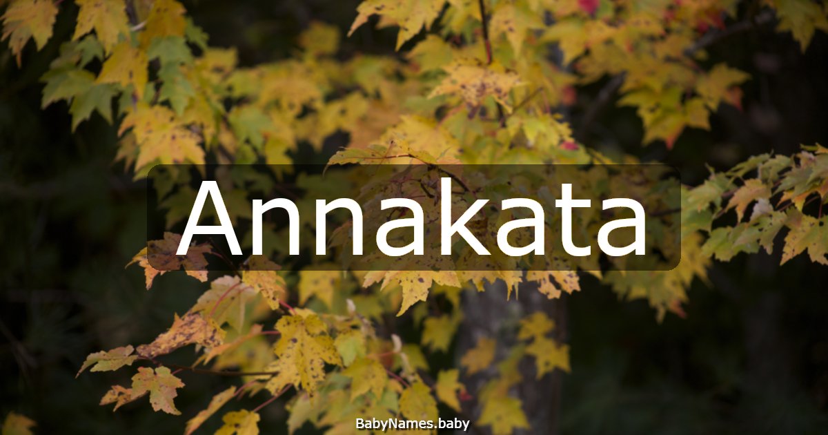 Annakata