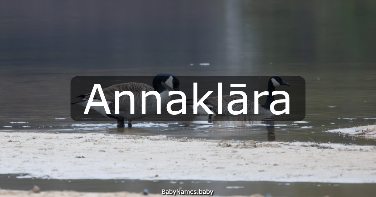 Annaklāra
