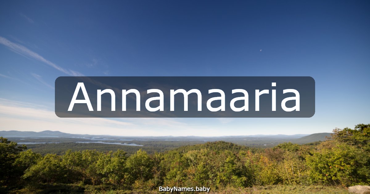Annamaaria