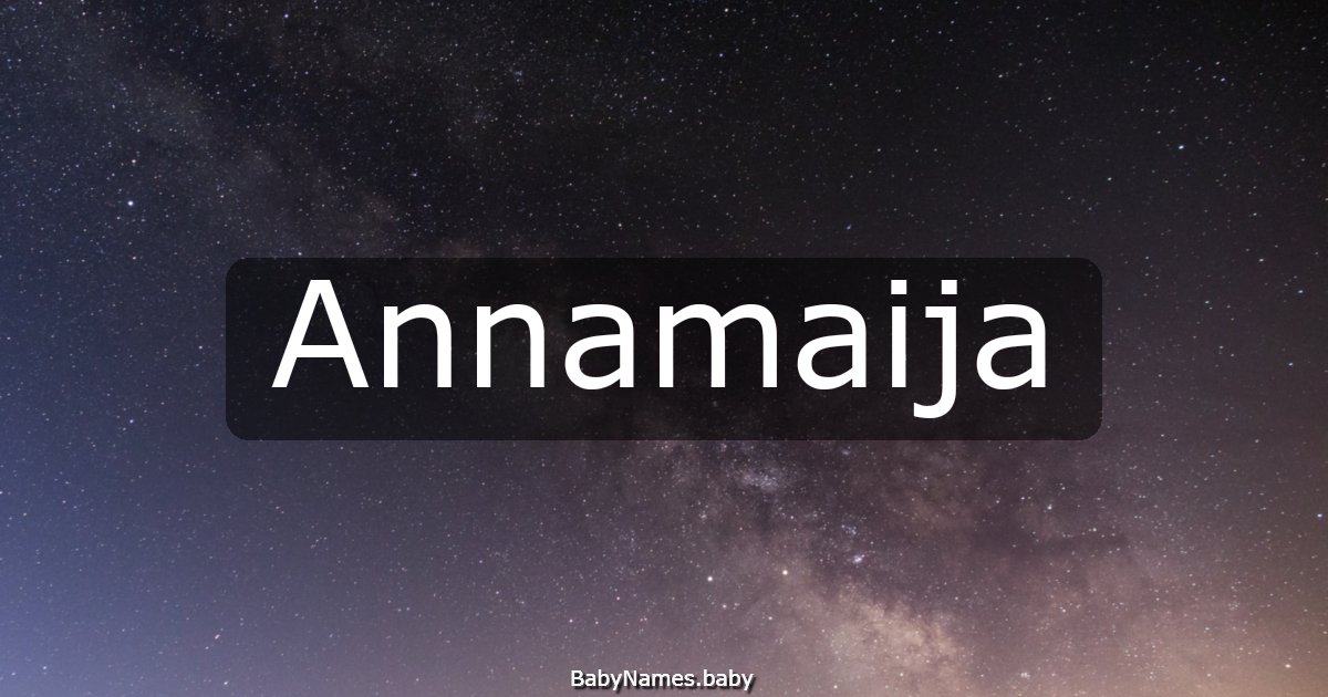 Annamaija
