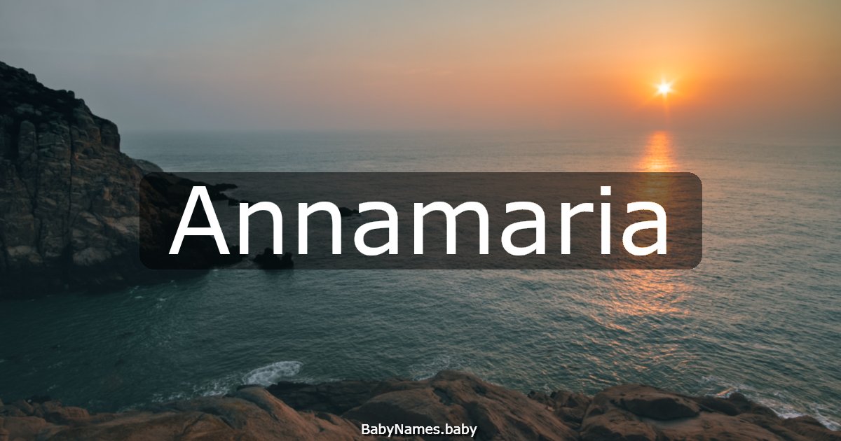 Annamaria