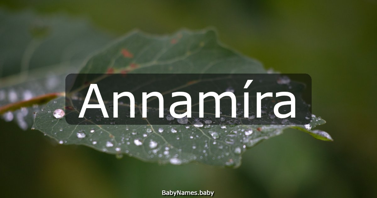 Annamíra