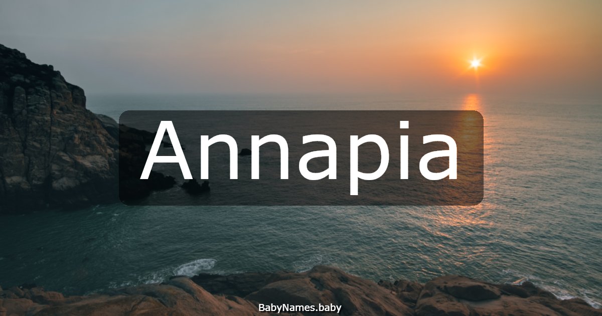 Annapia