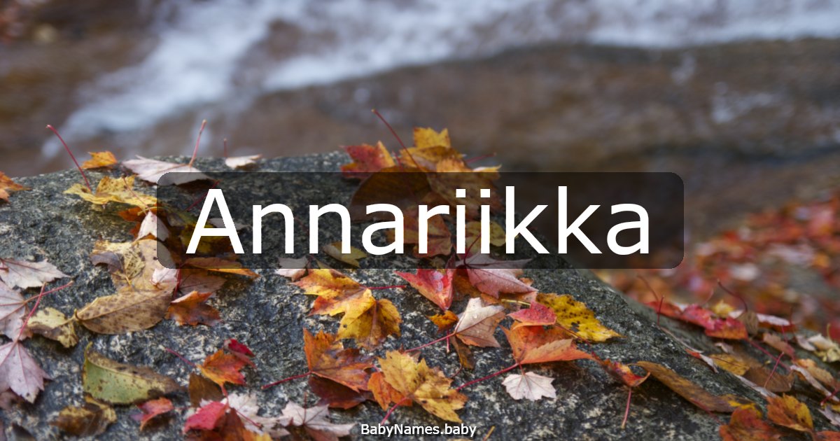 Annariikka