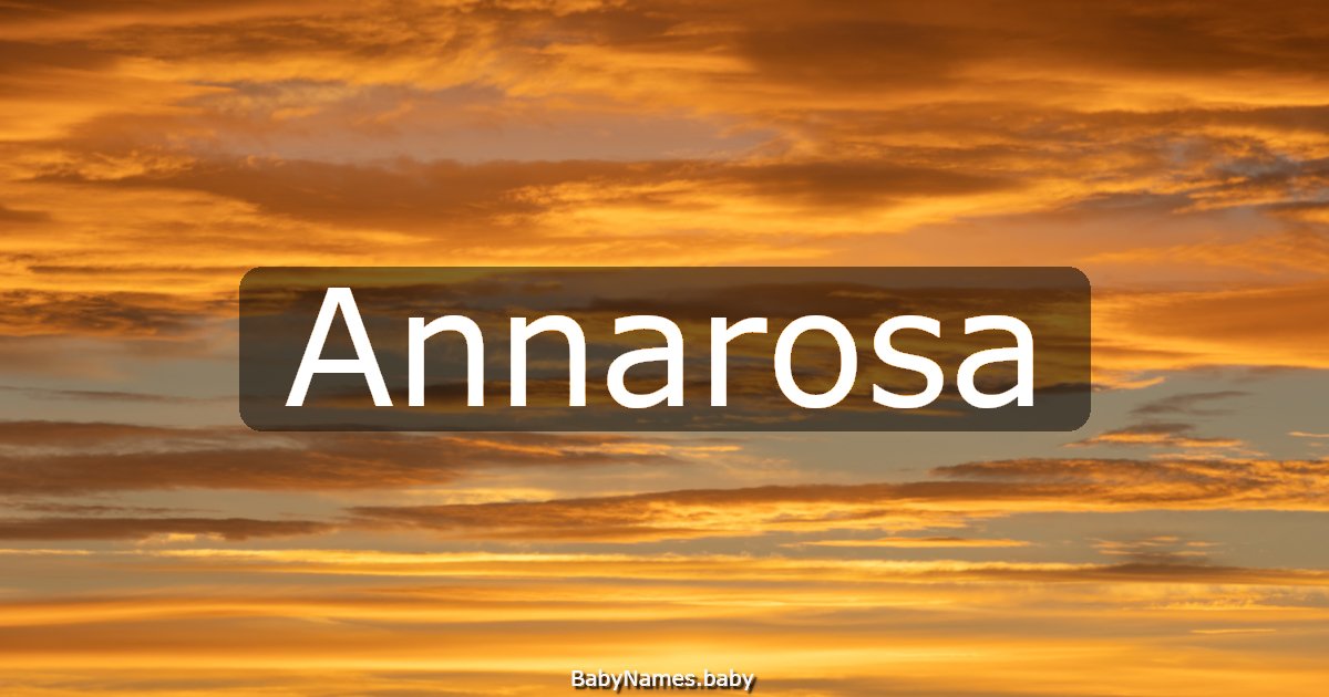 Annarosa