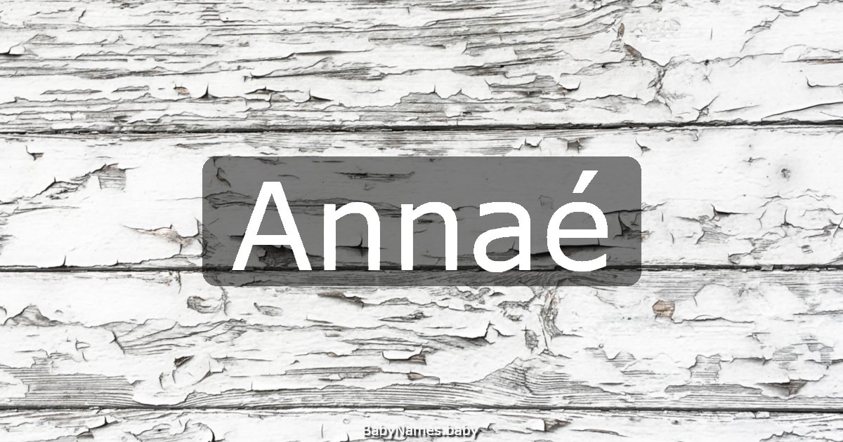 Annaé