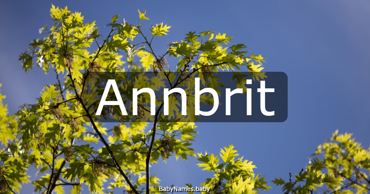 Annbrit