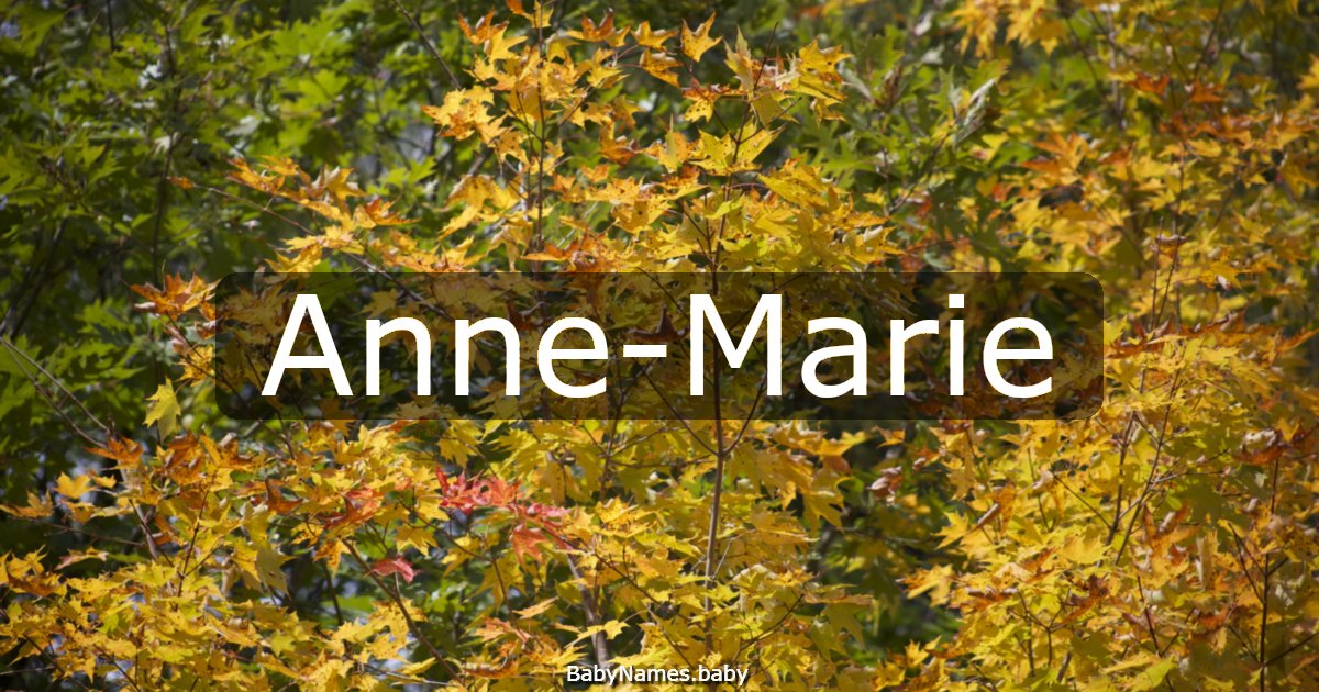Anne-Marie