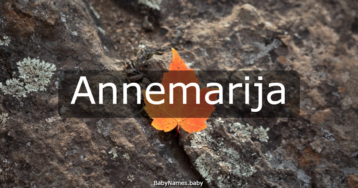 Annemarija