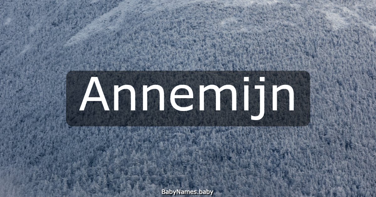 Annemijn
