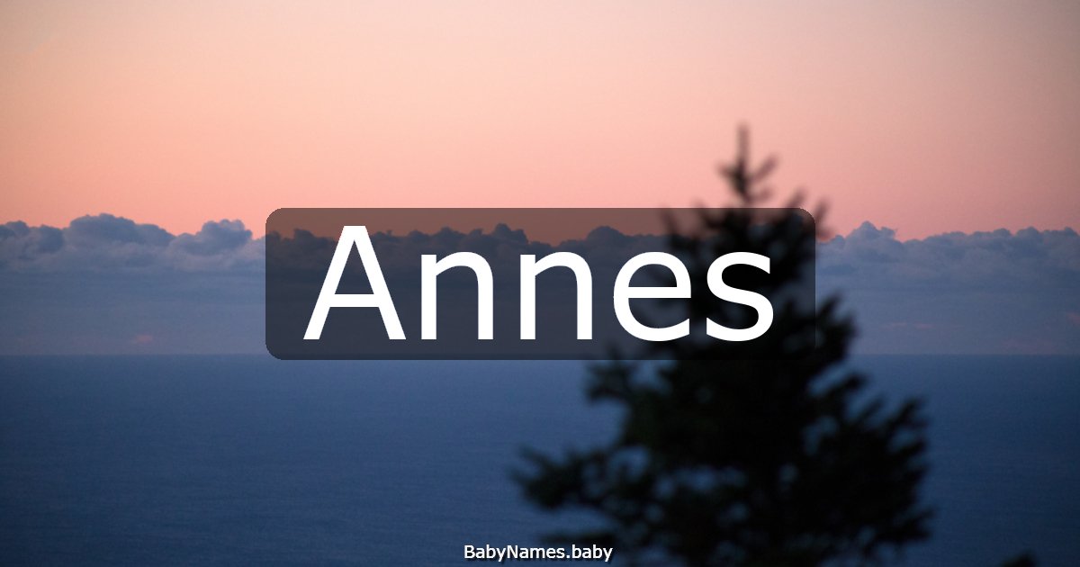 Annes