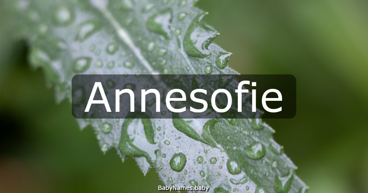 Annesofie