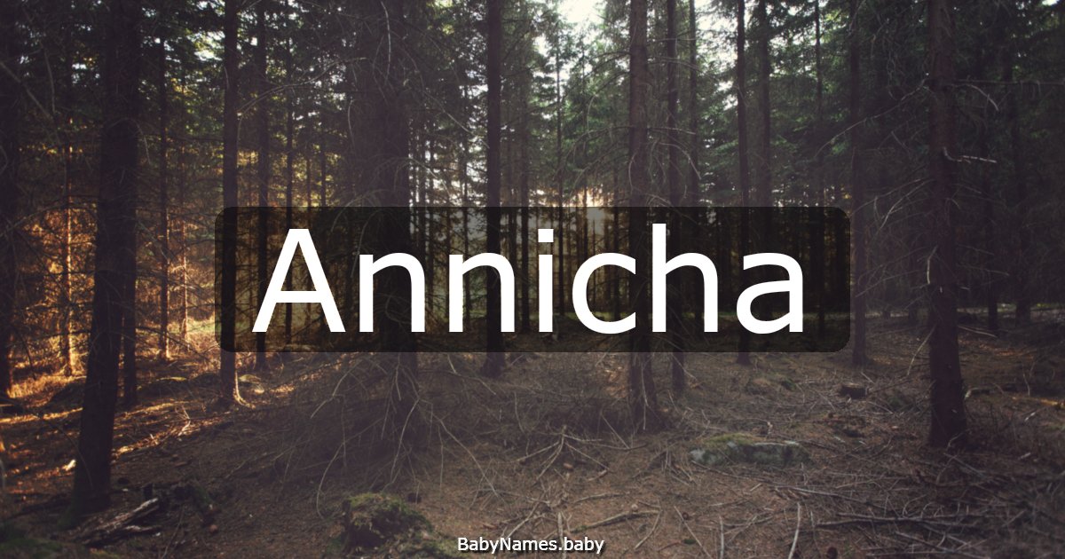 Annicha