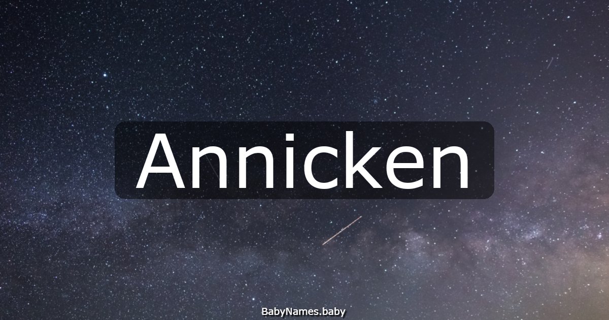 Annicken