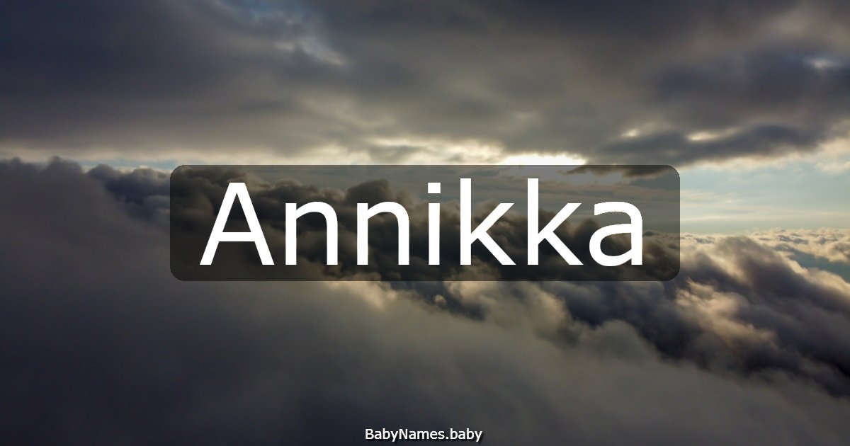 Annikka