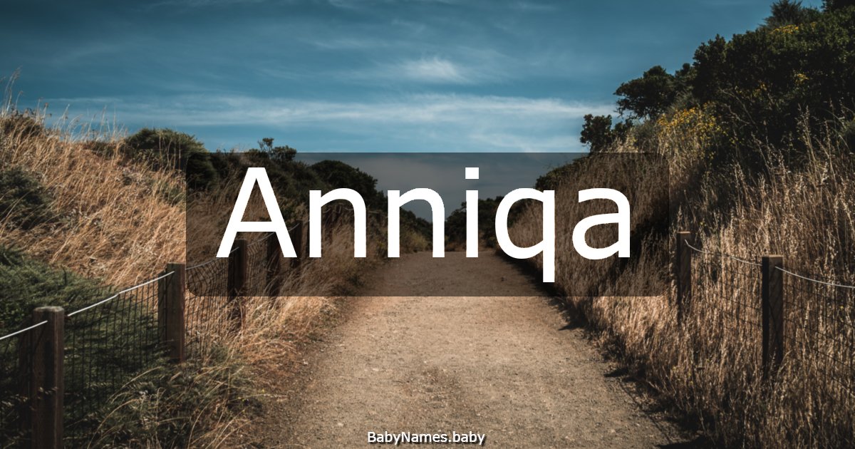 Anniqa