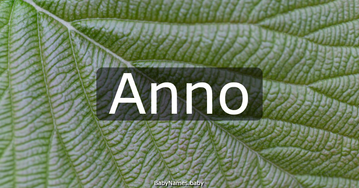 Anno
