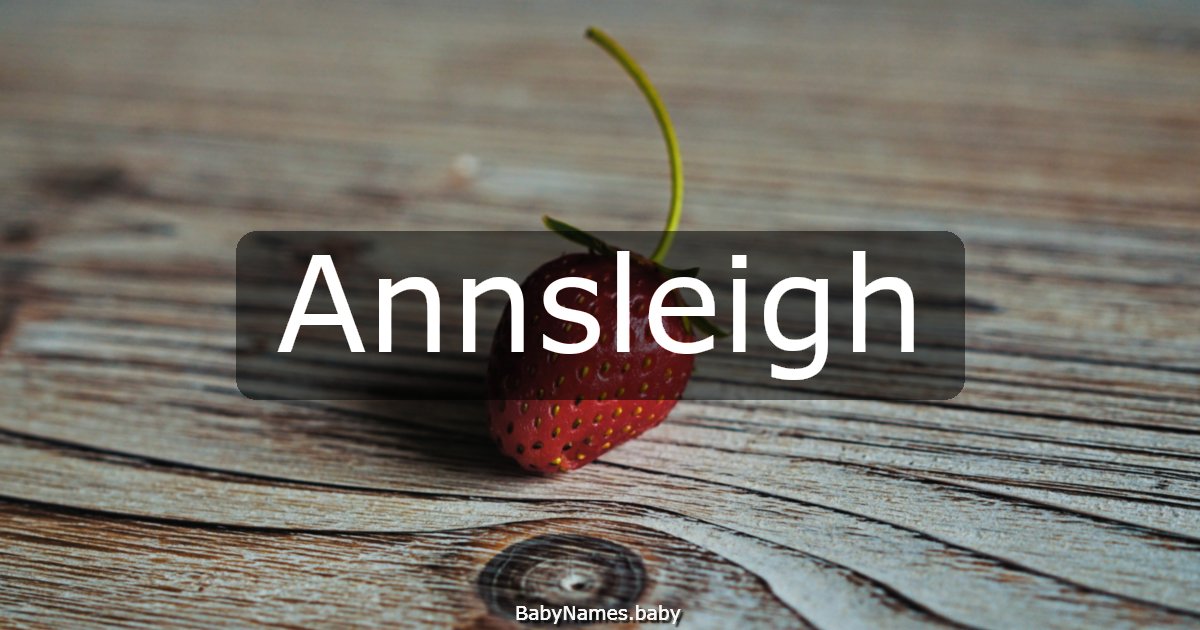 Annsleigh