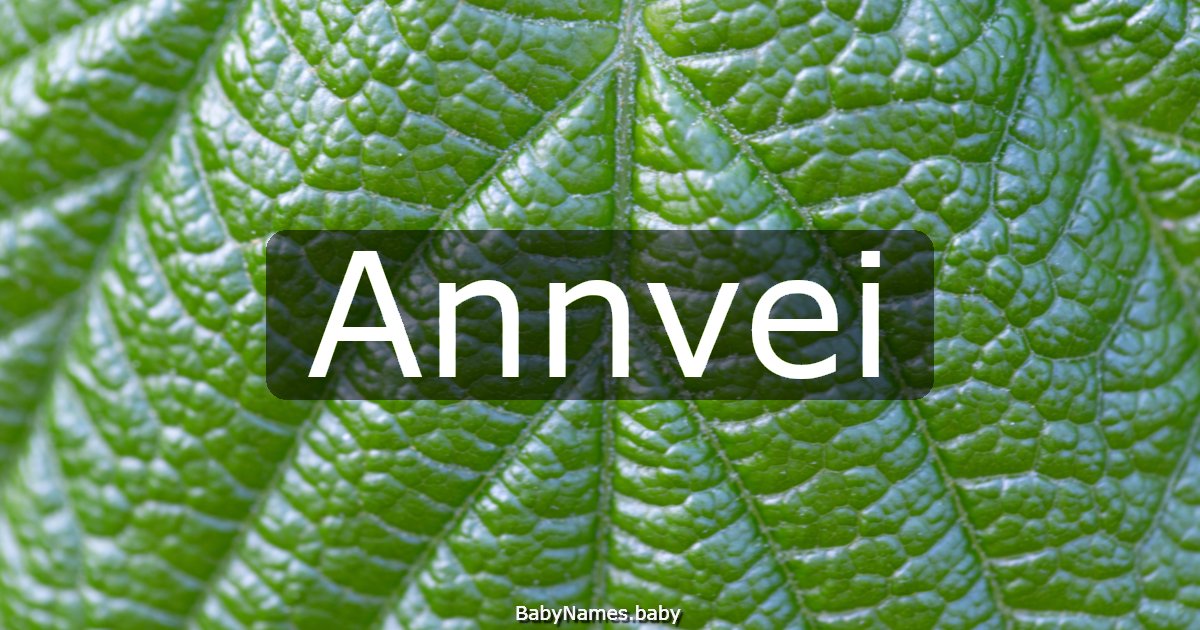 Annvei