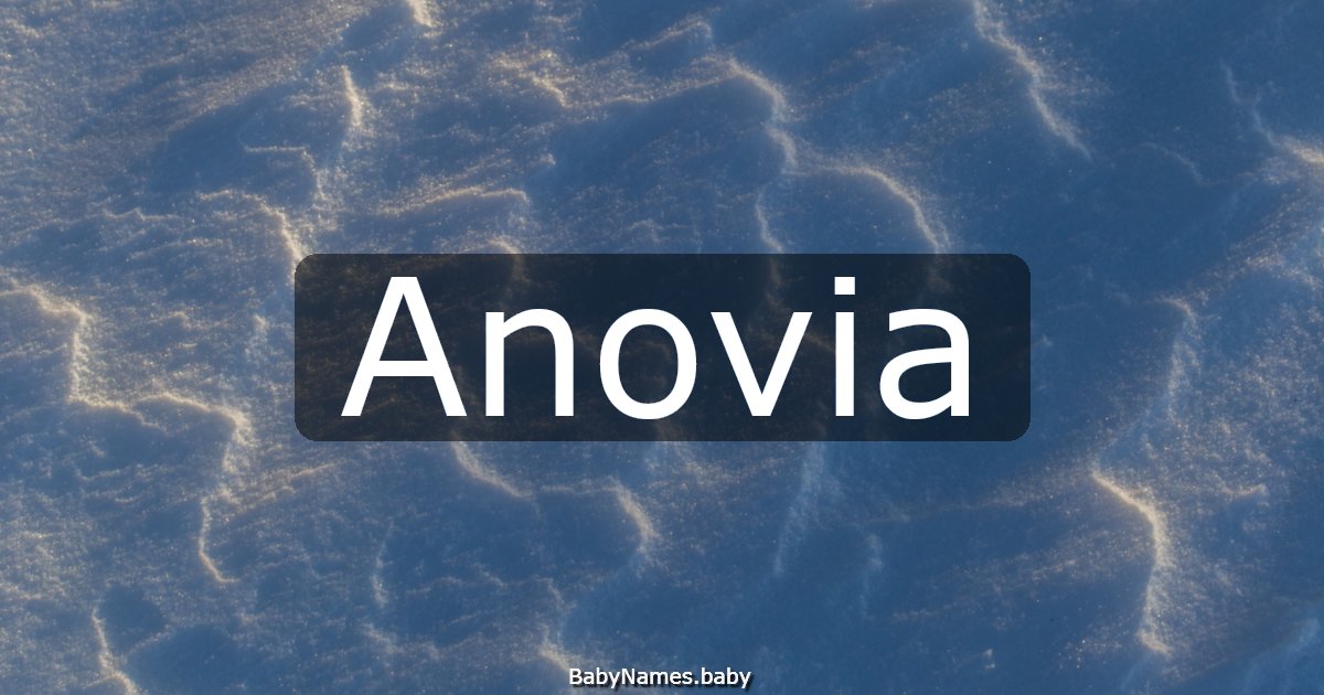 Anovia