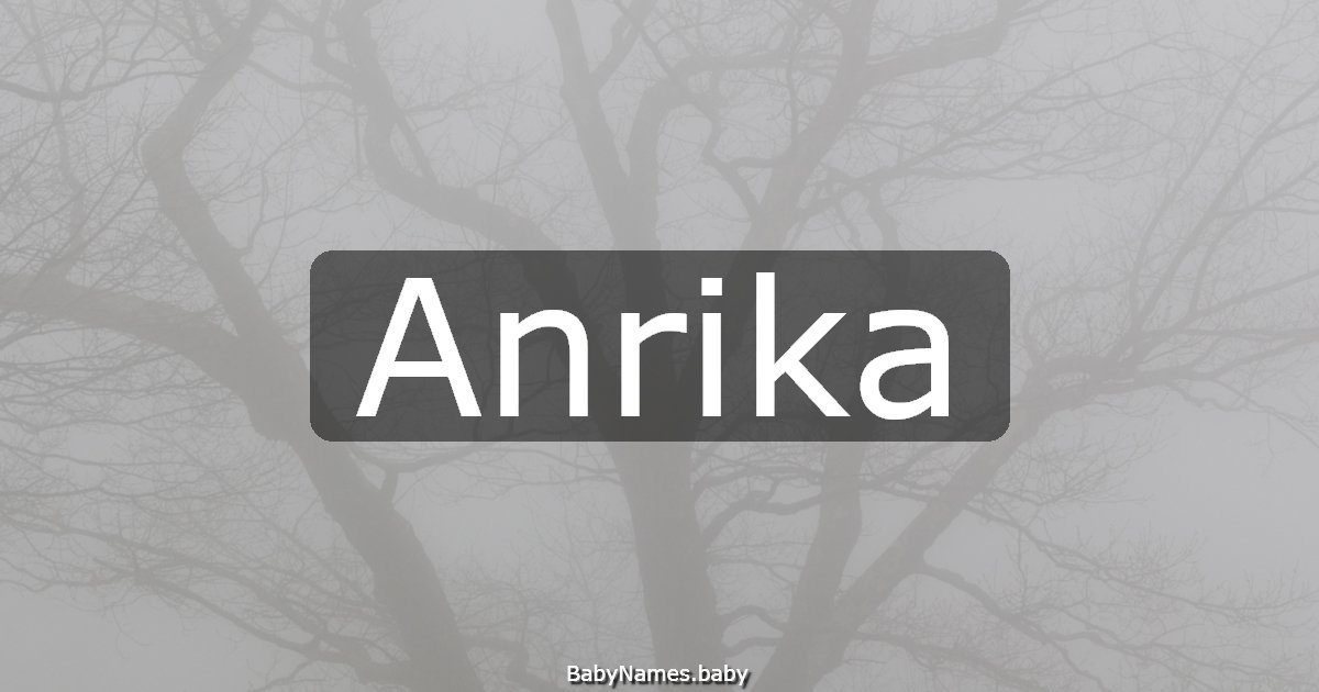 Anrika