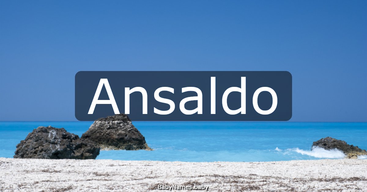 Ansaldo