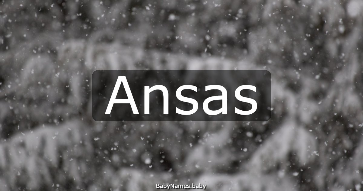 Ansas