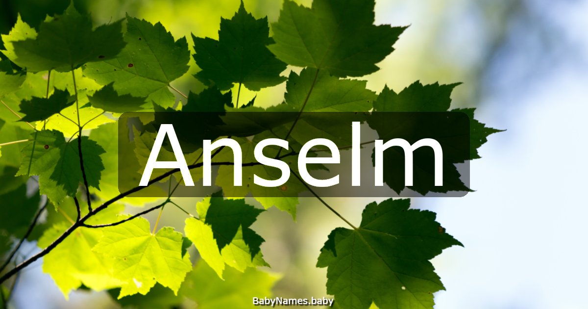 Anselm