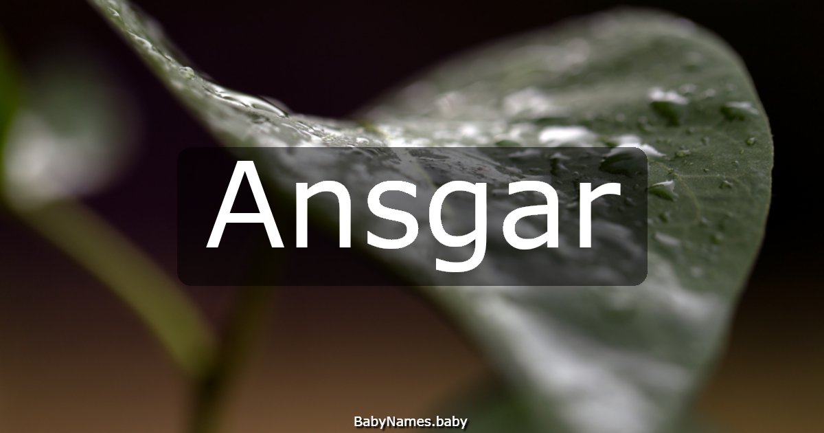 Ansgar