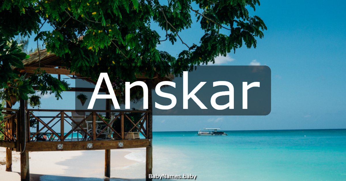 Anskar