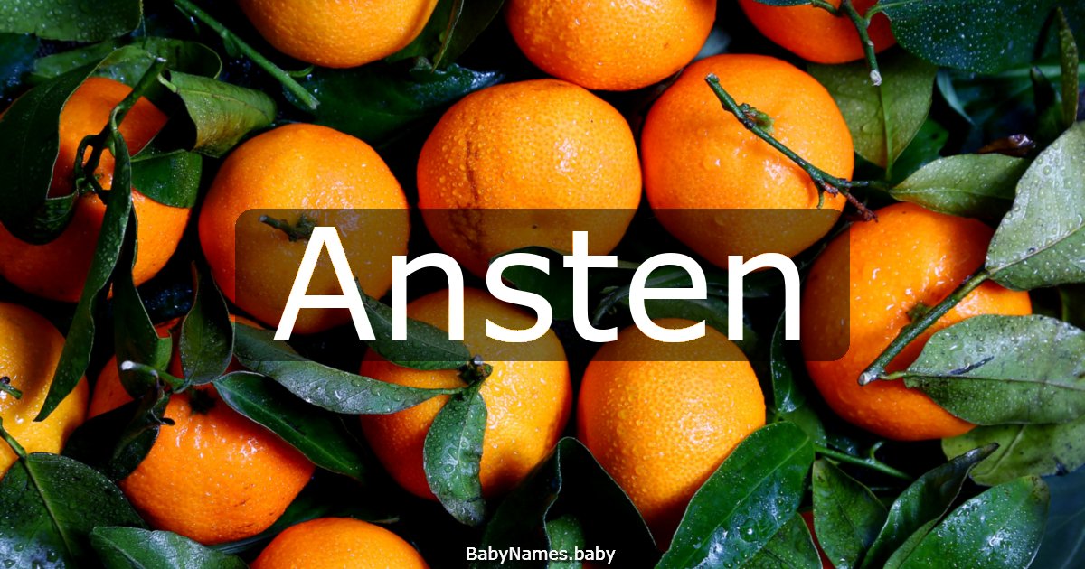 Ansten