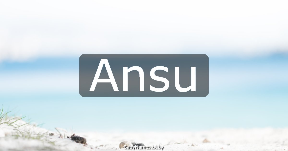 Ansu