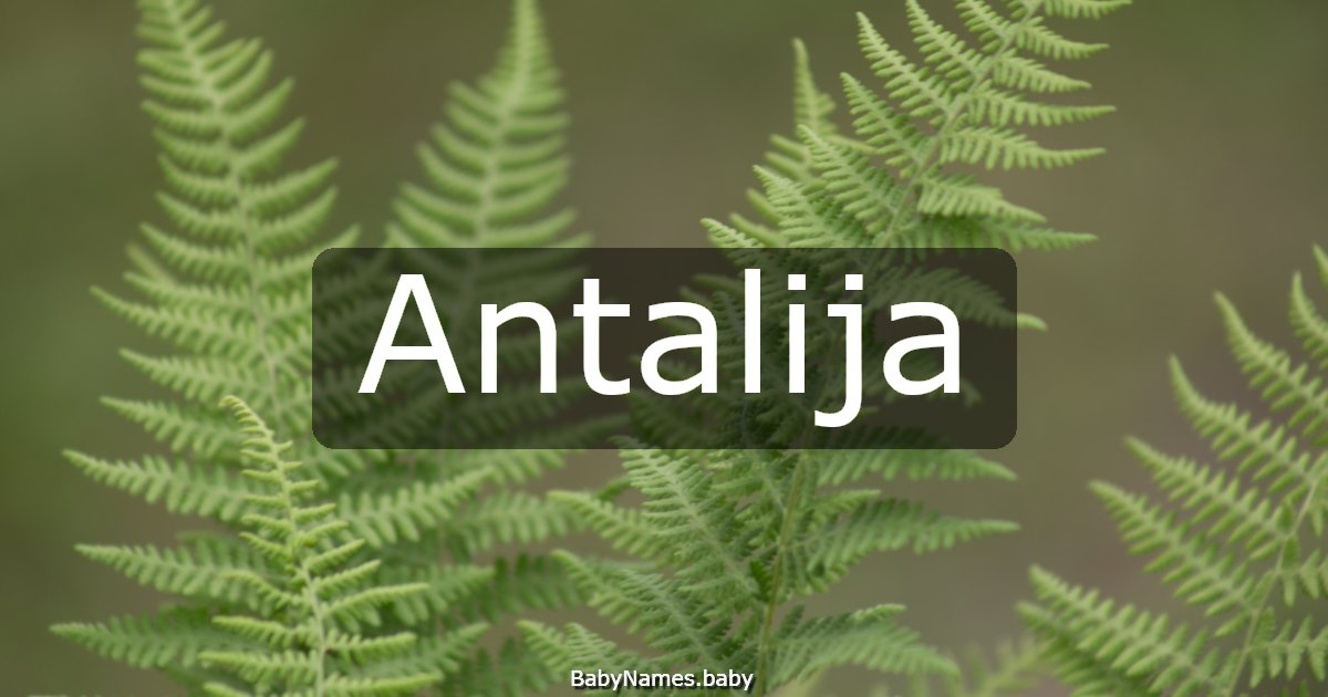 Antalija