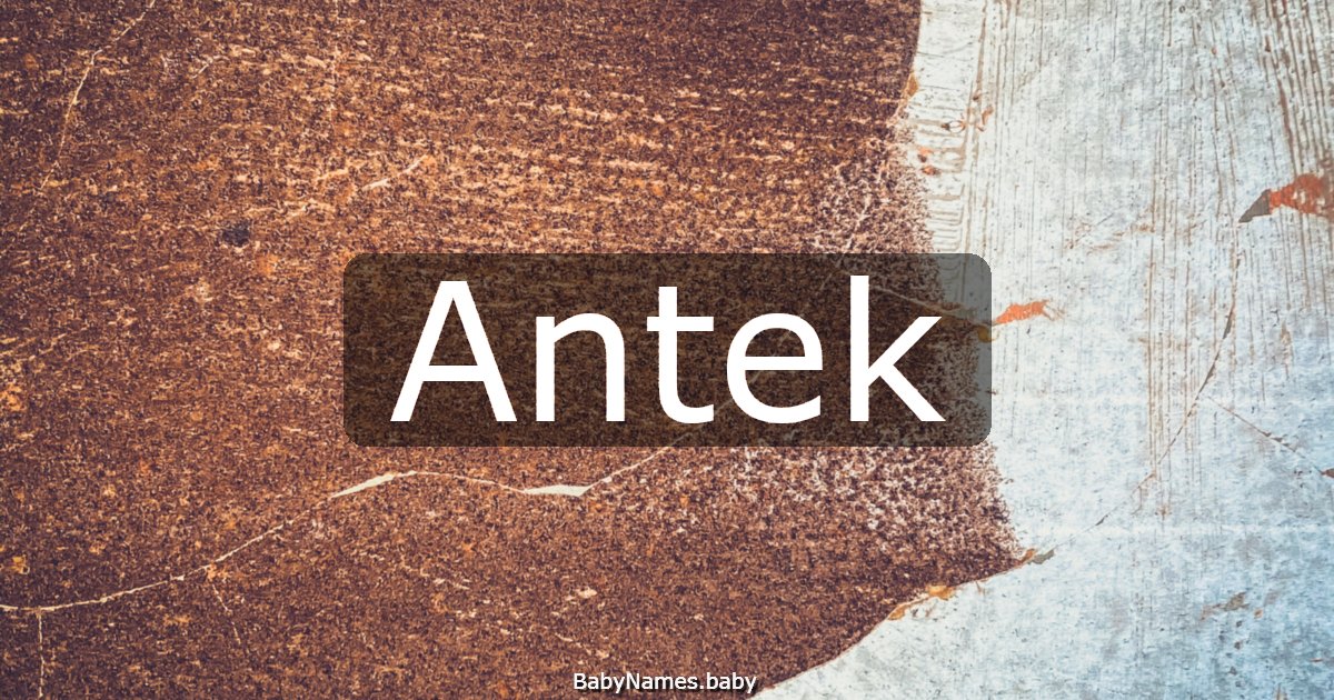 Antek