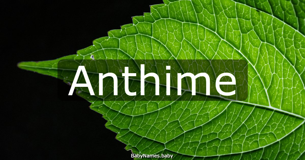 Anthime