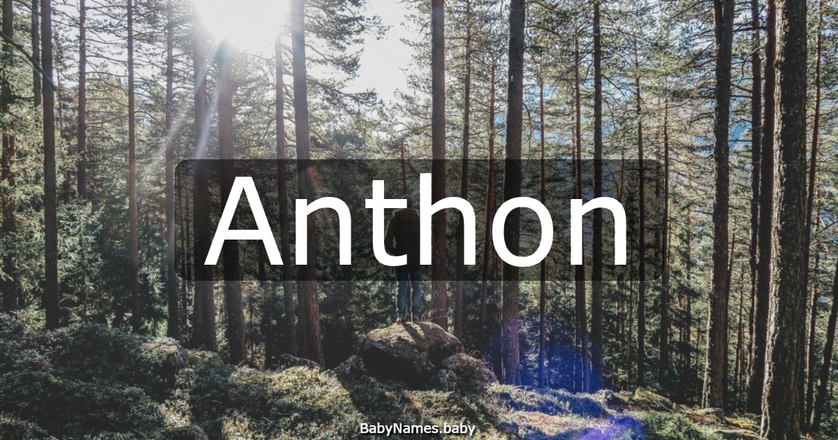 Anthon