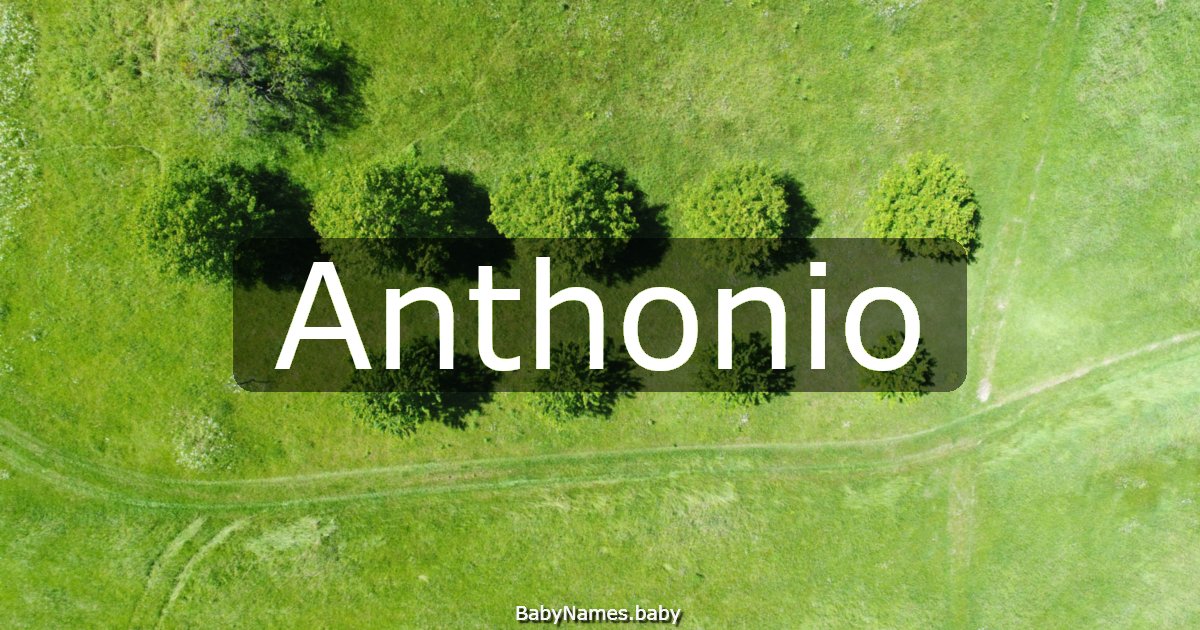 Anthonio
