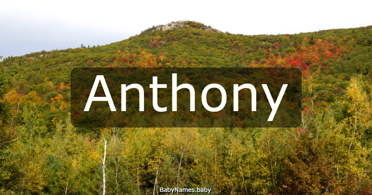 Anthony