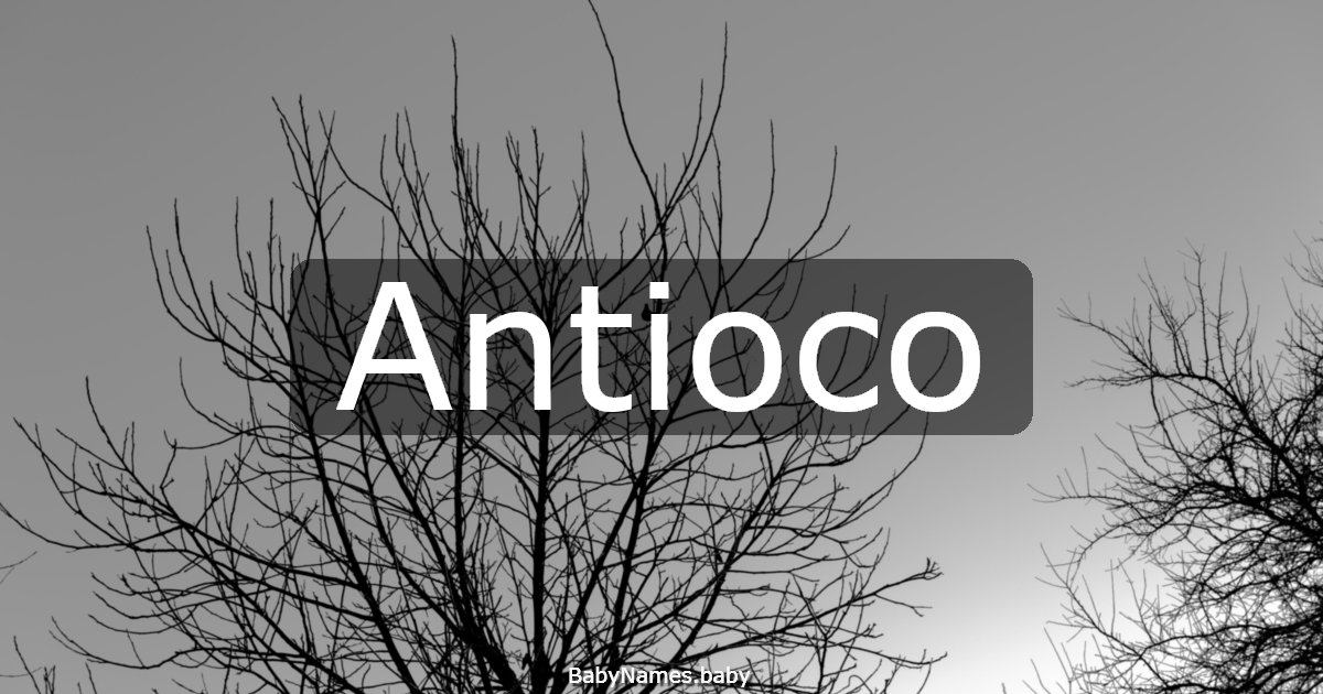 Antioco