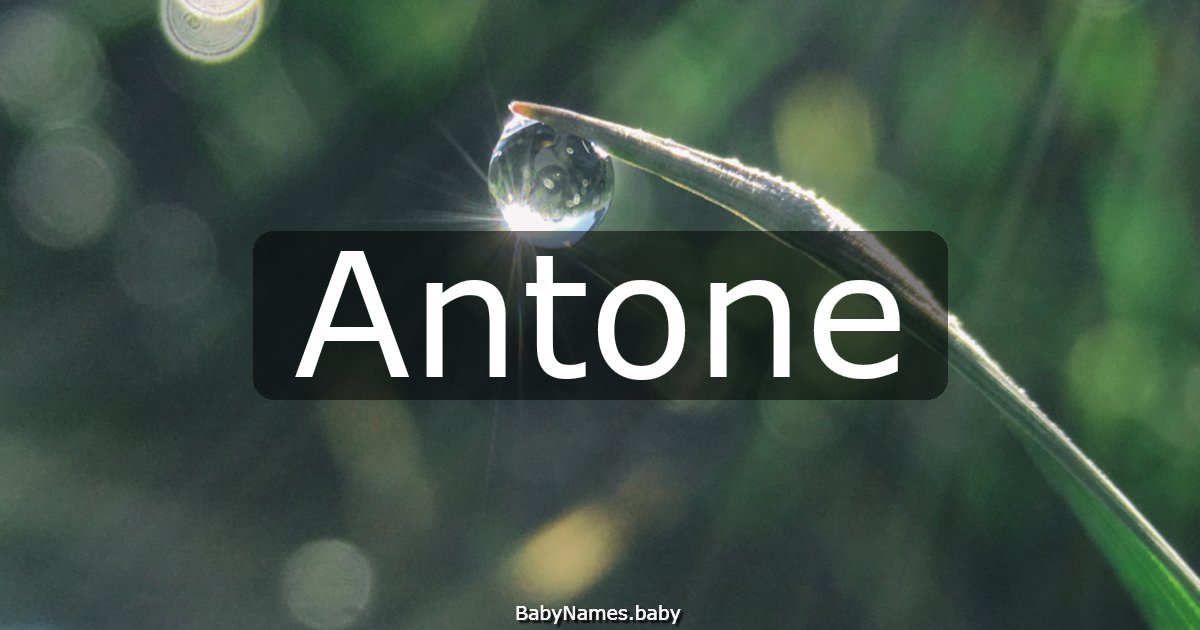 Antone
