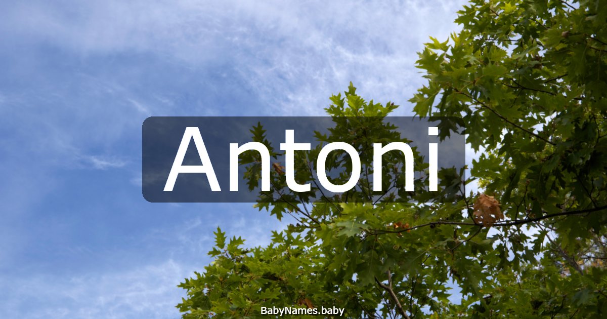 Antoni