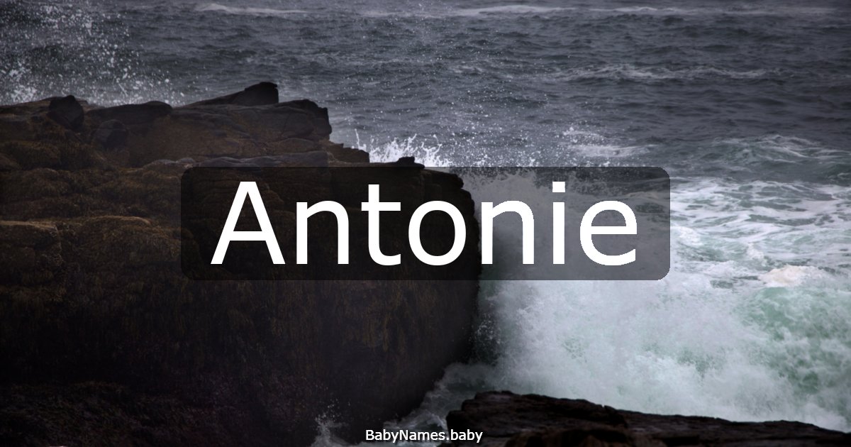 Antonie
