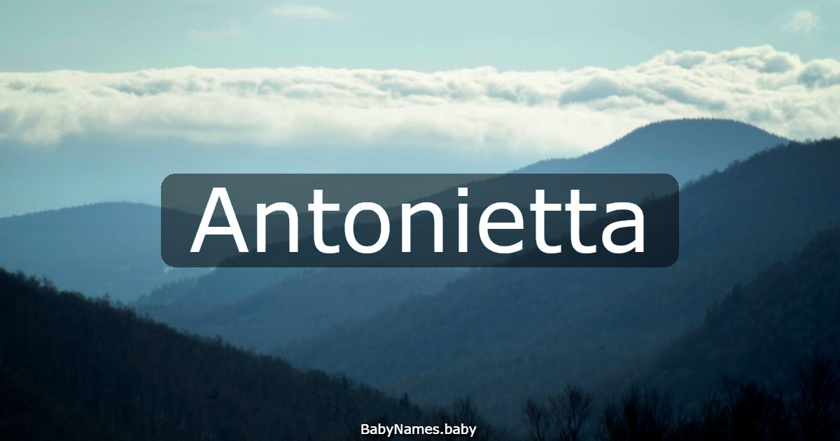 Antonietta