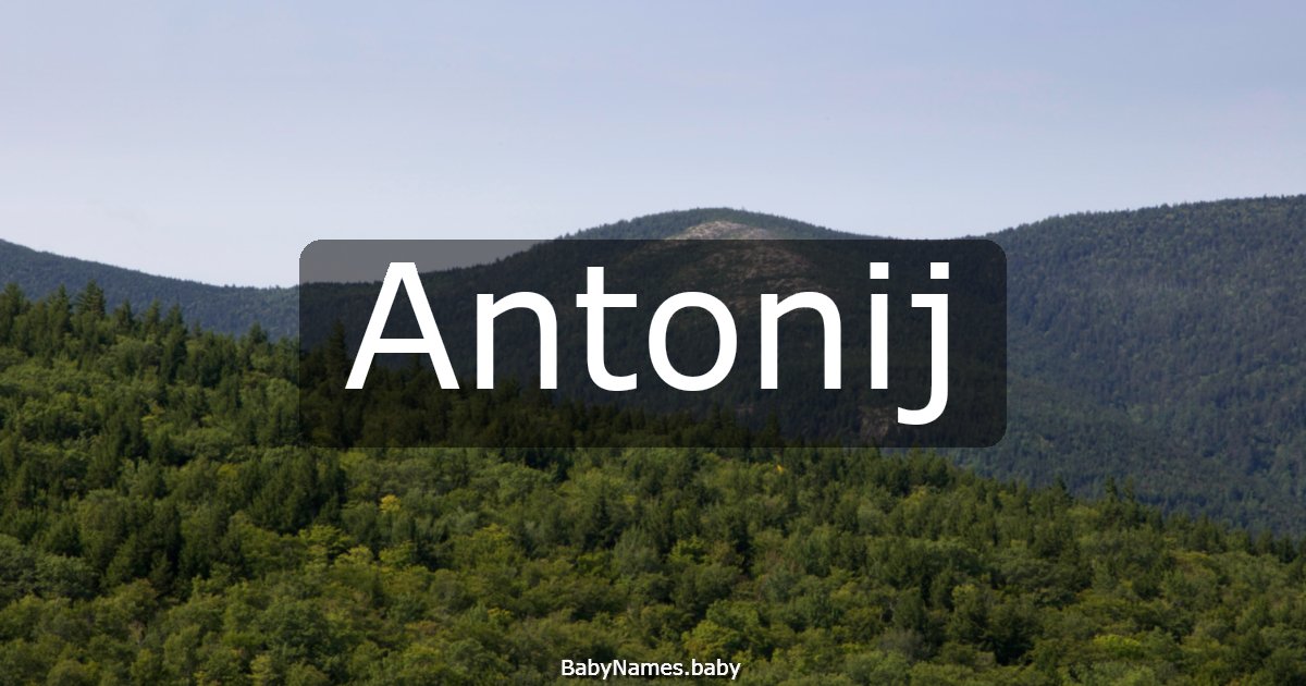 Antonij